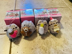 Pusheen Blind Box Lot of 4 Plush Series 5 & 8 Holiday Christmas Mini Plush - Picture 1 of 1