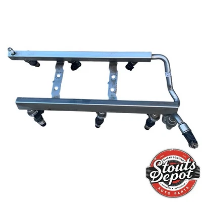 Juego de inyectores de combustible LX9 con riel de combustible para 04-06 Chevrolet Malibu 3,5 L V6 OEM Foto 1 de 4