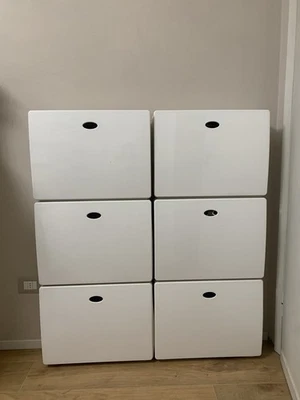 Scarpiera/Contenitore Ikea bianco ottime condizioni lotto 2 pz. ne ho 5 - Immagine 1 di 4