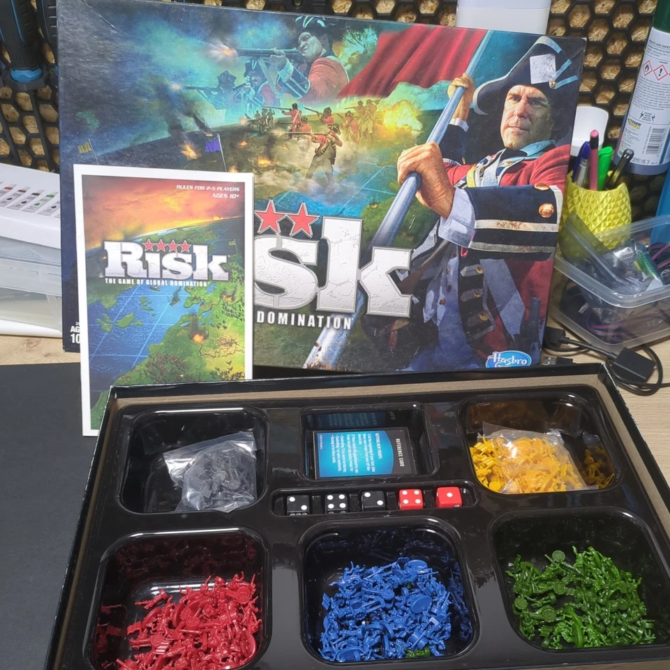Risk The Game Of Global Domination By Hasbro 2010 - Image 1 of 1