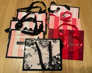 Lot 7 Small Victoria’s Secret Paper Shopping Gift Bags - Picture 1 of 1