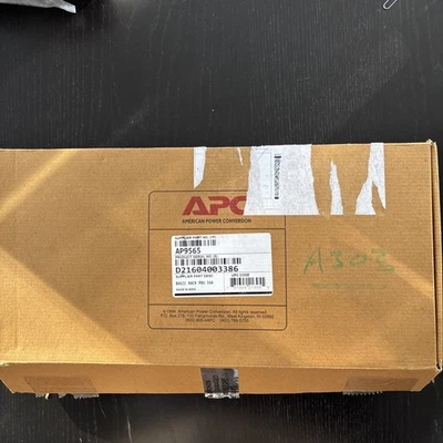 New APC AP9565 IEC C13 12 Gang Power Distribution Unit 1U Horizontal 16A - Image 1 of 2