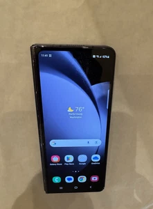 Samsung Galaxy Z Fold5 5G SM-F946U 256GB Unlocked Black READ - Picture 1 of 13