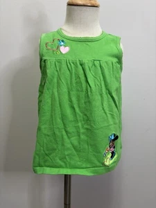 Minnie Mouse Green 4T Disney Parks Tee Y2K - Picture 1 of 4