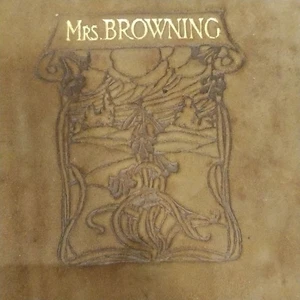 1800s The Complete Poetical Works of Elizabeth Barrett Browning Leather Cover - Bild 1 von 10