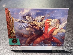 1994 Fleer Ultra Marvel X-Men WOLVERINE VS LADY DEATHSTRIKE #149 - Picture 1 of 2