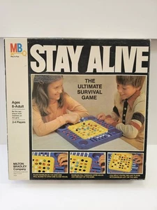 Milton Bradley Stay Alive Vintage Board Game Ultimate Survival 1978 - Picture 1 of 4