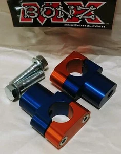 MX BONZ BAR MOUNTS YZ250F 2006-2013 YZ450F HANDLEBAR CLAMPS 28mm 1-1/8" FAT BAR - Picture 1 of 1