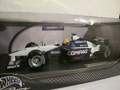 1:18 Formel 1, Williams FW23 Ralf Schumacher mit Figur, Hot Wheels No Minichamps - Bild 1 von 4