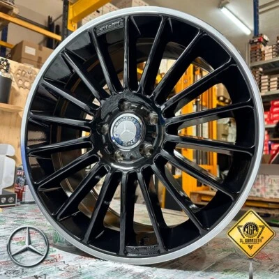S15 KIT 4 Cerchi In Lega 19" Compatibili con Mercedes Classe A W169 176 177 AMG - Imagen 1 de 4