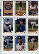 Baseball  MLB Upper Deck 1991 (You Pick 10 cards to complete your set)
