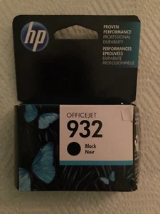 932 BLACK ink jet HP OfficeJet 7612 7610 7110 printer photo copy scanner copier - Picture 1 of 5