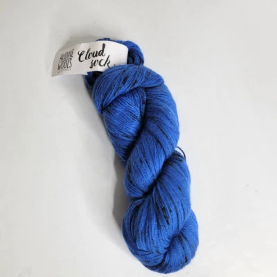 Audine Wools Yarn - Wolf Moon - Blue Superwash Merino Wool Blend Fingering Yarn