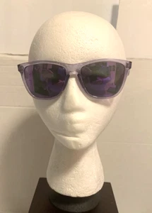 Oakley Clear Violet Frames/Green Mirrored Lens Sunglasses JAPAN FOR FRAMES ONLY - Picture 1 of 12