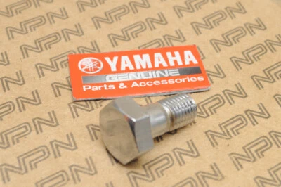 NOS Yamaha GT80 JT2 L5T LT2 RT100 YZ80 Front Fork Cap Bolt 205-23111-40 - Image 1 of 2
