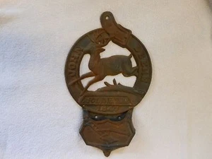JOHN DEERE VINTAGE CAST IRON POCKET PLAQUE - 1847 - Bild 1 von 10