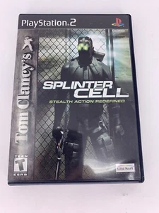Tom Clancy SPLINTER CELL (Sony PlayStation 2 PS2) 2003 - Completo - Imagen 1 de 4