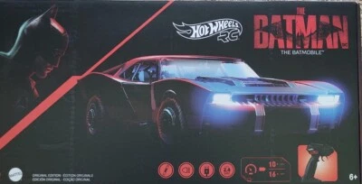 NEW SEALED HOT WHEELS COLLECTORS EXCLUSIVE RC The BATMAN ORIGINAL BATMOBILE  - Image 1 of 4