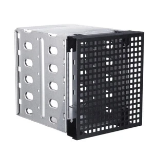 Bis Käfig HDD 5" SATA Rack Festplatte Laufwerk Tray Caddy Converter New - Photo 1/2