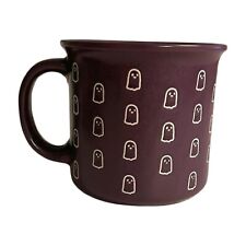 Market Mrkt Finds Ceramic 16oz Purple Ghost Coffee Mug Cup Tea Cocoa Spooky