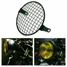 Produktbild - Universal Scheinwerfer Abdeckung 7 Zoll Motorrad Lampe Gitter Abdeckung Sch X8G3