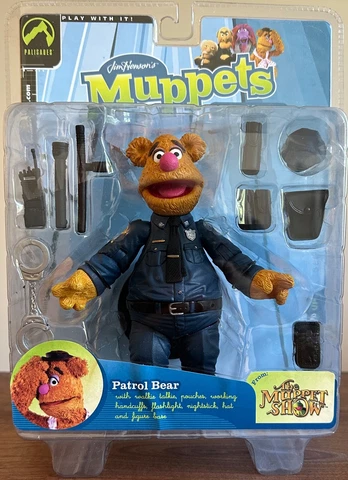 Jim Henson Muppet Show Patrol Bear Figure Series 6 Palisades New 2003 Cover