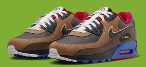 Nike Air Max 90 x EA Sports Madden Velvet Brown Black FN1870-200 Men's Size 11.5 - Picture 1 of 8