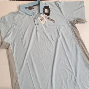 Camisa polo de pesca Calcuta Performance azul claro para hombre XL ventilada C2001-LB-XL - Imagen 1 de 14