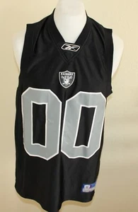 REEBOK ON FIELD HERREN NFL BASKETBALL TRIKOT OAKLAND RAIDERS #00 ca GR L - Bild 1 von 6