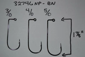 MUSTAD 32746NP-BN JIG HOOK 50CNT 2/0 THRU 5/0 BASS JIG DO IT MOLD WALLEYE JIG - Picture 1 of 1