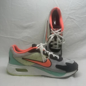 Nike Air Max Shoes Mens Size 10 Gray Black Orange Teal Running FZ4136-001 - Picture 1 of 14