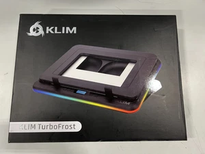 KLIM Turbofrost Gaming Laptop Cooling Pad 4 Powerful Turbo Fans up to 16000 - Afbeelding 1 van 2