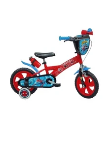 ATLAS 12 Fahrrad  Spiderman mit 1 Bremse dekorative Frontplatte Schutzbleche - Bild 1 von 3