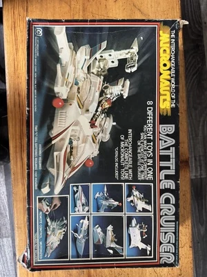 Vintage 1978 Mego Micronauts Battle Cruiser Vehicle w/ Original Box! - Image 1 of 4