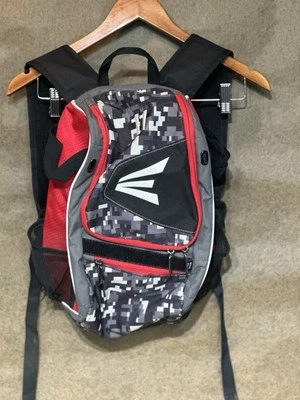 Mochila Easton roja y negra de béisbol softbol juvenil Foto 1 de 4