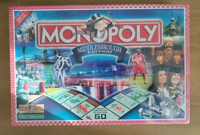 Monopoly Middlesbrough Limited Edition Game - NEW SEALED - Image 1 of 3