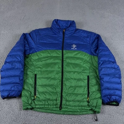 Chaqueta RLX Ralph Lauren Para Hombre XXL Verde Abombada Bloque de Color Acolchada Embalable Foto 1 de 4