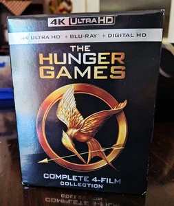The Hunger Games Complete 4-Film Collection, 2016, 8-Disc 4K/Blu-ray Box Set - Picture 1 of 7