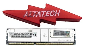 HP 712384-081 32GB PC3-14900L PC3-1866 4RX4 ECC Registered HPE Server Memory RAM - Picture 1 of 7