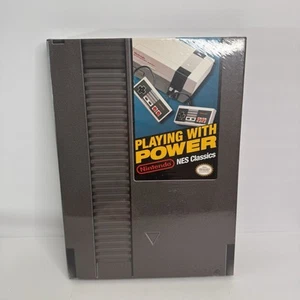 Nintendo NES Playing with Power Hardcover With Sleeve New Sealed - Picture 1 of 4