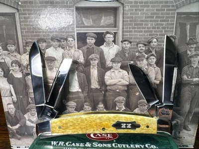 Case XX 6488 Congress Smooth Antique Bone XX Bowtie Shield 2004 Model Mint/Box - Image 1 of 4