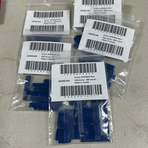 Corning Splice Pak Splice Protectors Blue 250/900 Micron package of 25 - Picture 1 of 3