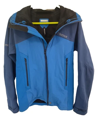 HTF Marmot Men's Misto Jacket Size Small Blue Neoshell EUC - Image 1 of 4