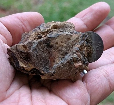 Moeda autêntica holandesa holandesa VOC 1 duito 1790 UTRECHT rio fóssil encontrada_Z169 - Imagem 1 de 4