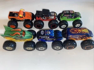 Monster Jam Trucks 1:64 - Lot Of 6 - Picture 1 of 6
