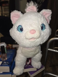 Disney Store Aristocats Marie Plush White Cat 12" Kitten Toy Bow ~ Disneyland - Picture 1 of 4