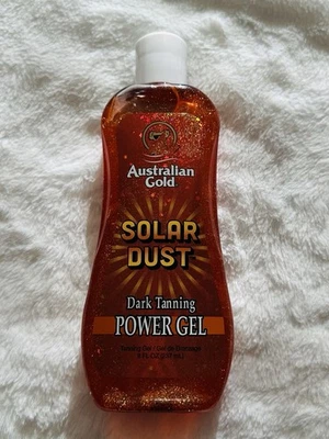 Australian Gold Solar Dust Tanning Accelerator Power Gel Tanning Gelee Dark Tan - Image 1 of 4