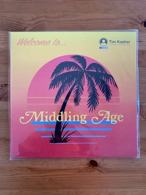 TIM KASHER (Cursive) - Middling Age LP (neu) Trans. Orange Vinyl (sealed) - Bild 1 von 3