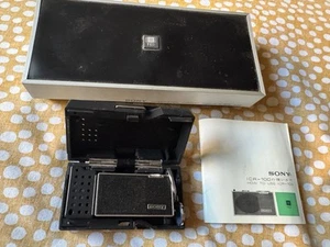 rare Sony Integrated Circuit Radio ICR-100 Parts Or Repairs .deceased Estate - Picture 1 of 10