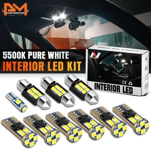 For 09-15 Honda Pilot Dome Glove Box Cargo Map Light Interior LED Bulb Kit 10Pcs - Picture 1 of 3